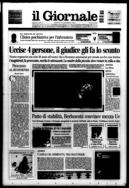 Il giornale : quotidiano del mattino